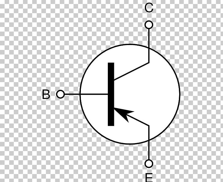 Bipolar Junction Transistor PNP Tranzistor Electronic Symbol PNG, Clipart, Angle, Black And White, Circle, Circuit Diagram, Diagram Free PNG Download