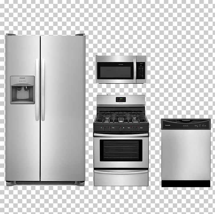 Refrigerator Frigidaire Home Appliance Cooking Ranges Microwave Ovens PNG, Clipart, Cooking Ranges, Dishwasher, Electric Stove, Freezers, Frigidaire Free PNG Download