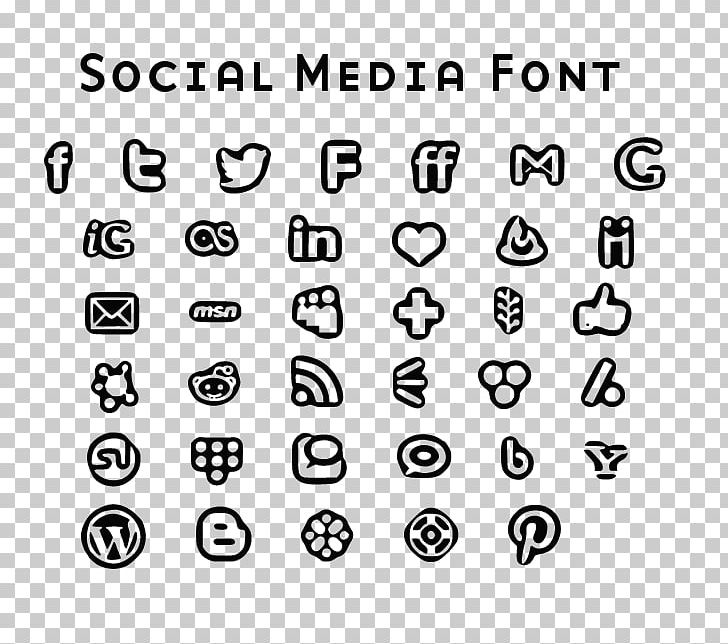 Social Media Computer Icons Font PNG, Clipart, Angle, Area, Avatar, Black And White, Blog Free PNG Download