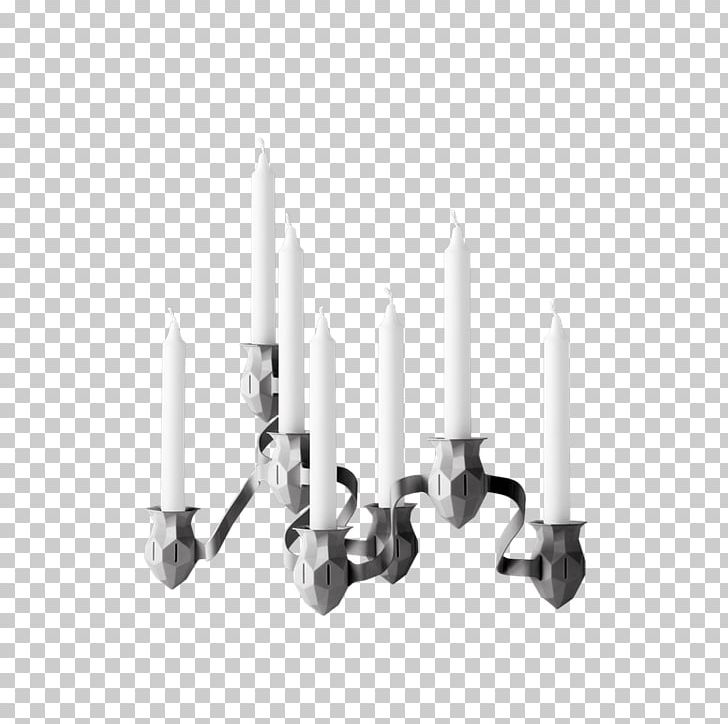 Candlestick Muuto Scandinavian Design PNG, Clipart, Angle, Black And White, Candelabra, Candle, Candlestick Free PNG Download