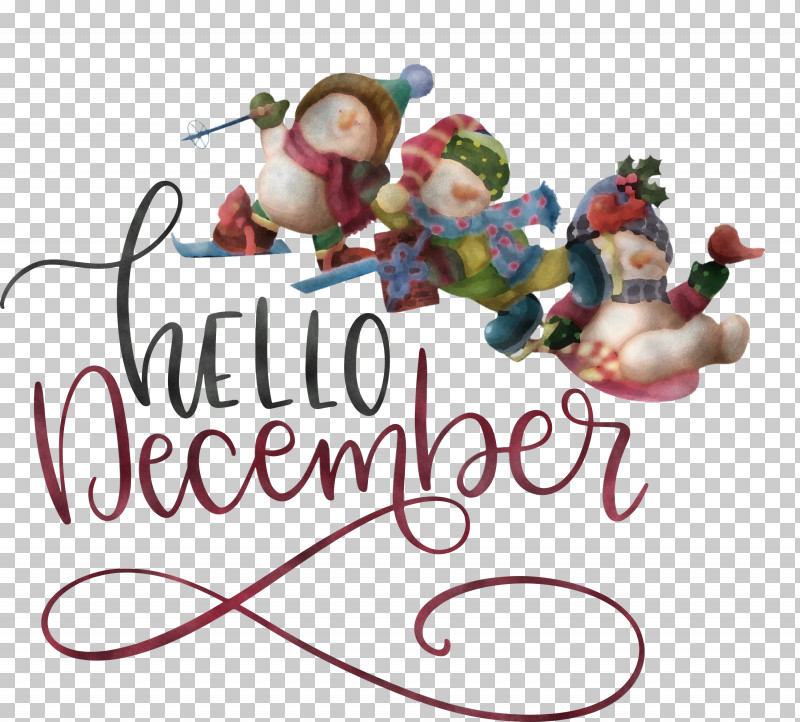 Hello December Winter December PNG, Clipart, Christmas Day, Christmas Ornament, Christmas Tree, December, Hello December Free PNG Download