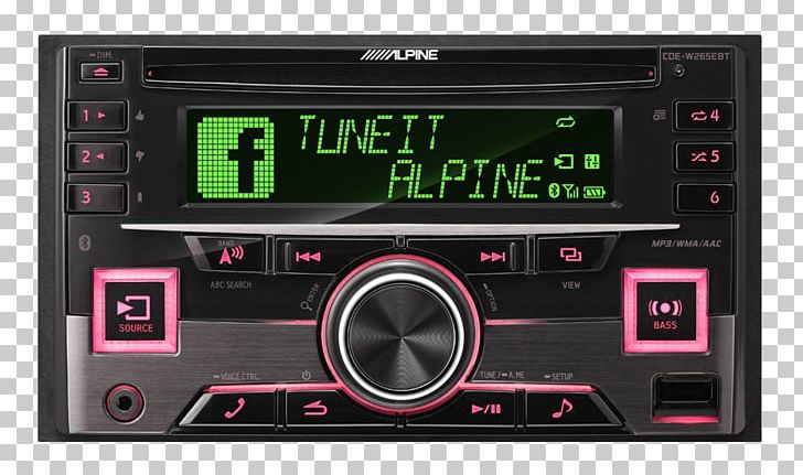 Alpine Electronics ISO 7736 Vehicle Audio Compact Disc Radio Receiver PNG, Clipart, Amplifier, Audio, Audio Equipment, Audio Receiver, Bluetooth Free PNG Download