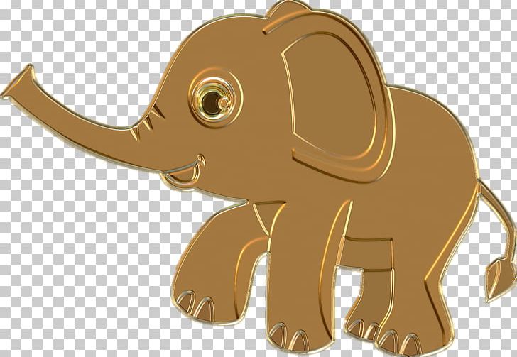 Indian Elephant African Elephant Elephant Gold Elephantidae PNG, Clipart, Animal, Animal Figure, Carnivoran, Cartoon, Cartoon Elephant Free PNG Download