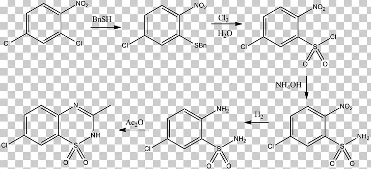 Diazoxide Chemistry Structural Formula Molecule Chemical Formula PNG, Clipart, Angle, Atpbinding Cassette Transporter, Auto Part, Black And White, Chemical Formula Free PNG Download