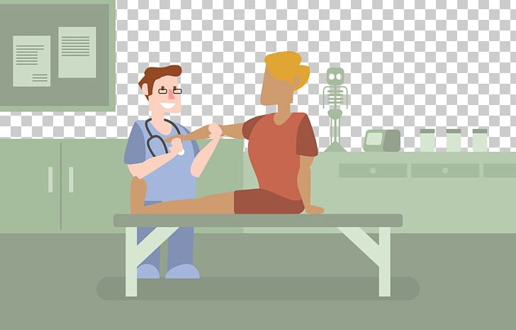 Physical Therapy Physician Illustration PNG, Clipart, Angle, Cartoon Doctor, Conversation, Doctors, Download Free PNG Download