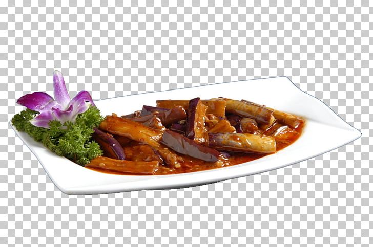 Chinese Cuisine Fried Eggplant With Chinese Chili Sauce Braising PNG, Clipart, Braised Chicken, Cooking, Cuisine, Dining, Fig Free PNG Download