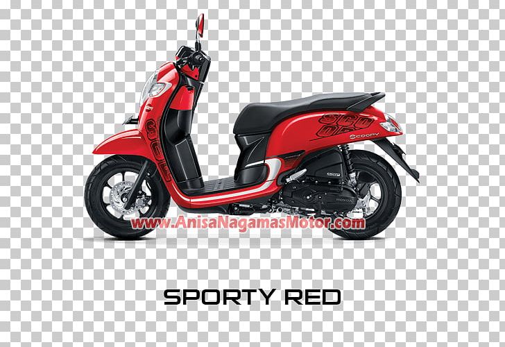 Honda Scoopy PT Astra Honda Motor Motorcycle Red PNG, Clipart, 2017, Automotive Design, Automotive Exterior, Automotive Wheel System, Bandung Free PNG Download