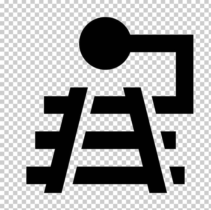 Train Rail Transport Computer Icons Railway Signal Track PNG, Clipart, Angle, Black, Black And White, Brand, Computer Icons Free PNG Download