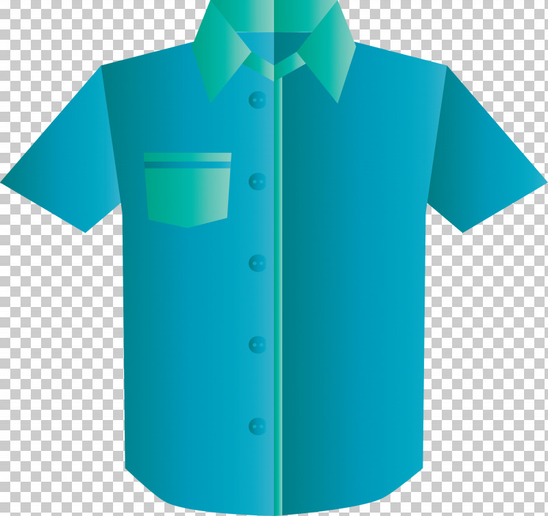 Clothing Aqua Green Turquoise Sleeve PNG, Clipart, Active Shirt, Aqua, Blue, Button, Clothing Free PNG Download