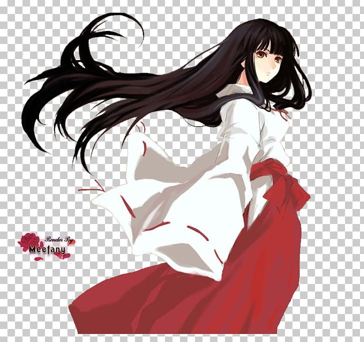 Kikyo Naraku Kagome Higurashi Shippo Miroku PNG, Clipart, Anime, Black Hair, Brown Hair, Cartoon, Cg Artwork Free PNG Download