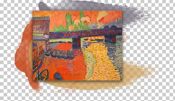 Charing Cross Bridge Painting Fauvism National Gallery Of