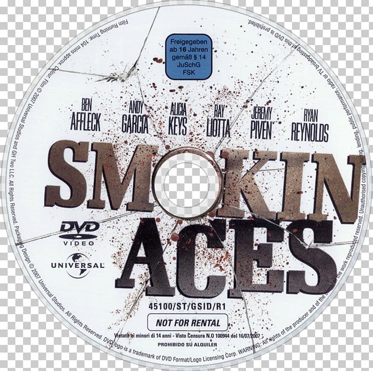 DVD Smokin' Aces Thriller 0 Film PNG, Clipart,  Free PNG Download