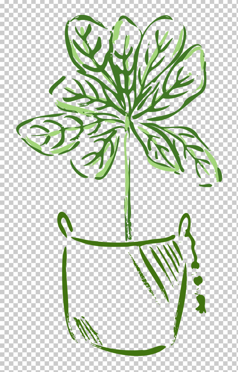 Plant Pot Garden PNG, Clipart, Flower, Garden, Gardening, Leaf, Line Art Free PNG Download