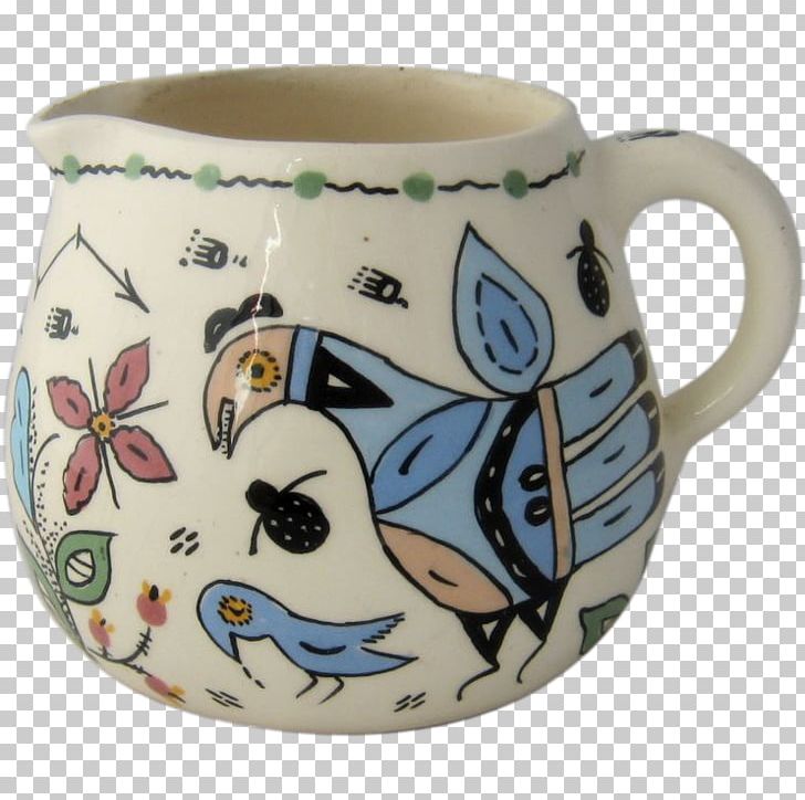 Jug Coffee Cup Pottery Ceramic Mug PNG, Clipart, Ceramic, Coffee Cup, Cup, Drinkware, Hand Painted Birds Free PNG Download