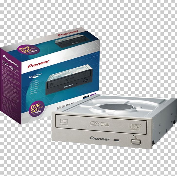 Optical Drives Pioneer DVR-S21L DVD±RW Optical Disc Drive DVR-XU01T Blu-ray Disc Pioneer Corporation Serial ATA PNG, Clipart, Bluray Disc, Compact Disc, Digital Video Recorders, Dvd, Dvd Bluray Recorders Free PNG Download