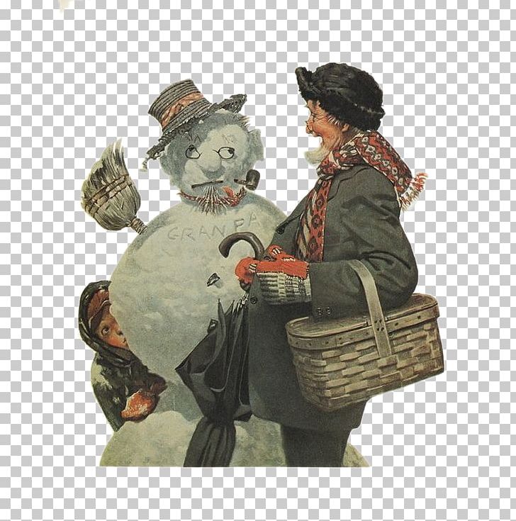 Norman Rockwell Paintings Saturday Evening Post Snowman Artist PNG, Clipart, Allposterscom, Art, Artist, Cartoon Snowman, Christmas Snowman Free PNG Download