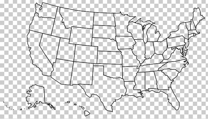 United States Blank Map U.S. State PNG, Clipart, Angle, Area, Artwork, Black And White, Blank Map Free PNG Download