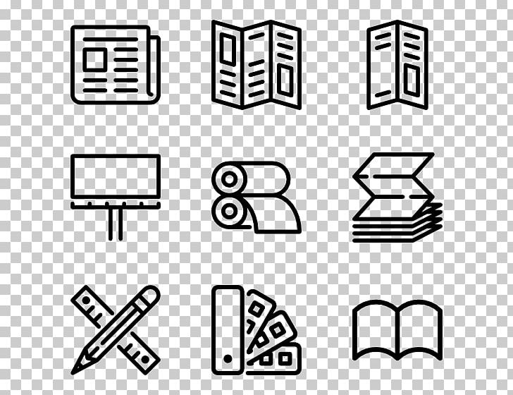 Paper Computer Icons Stationery Printing PNG, Clipart, Angle, Area, Black, Black And White, Brand Free PNG Download