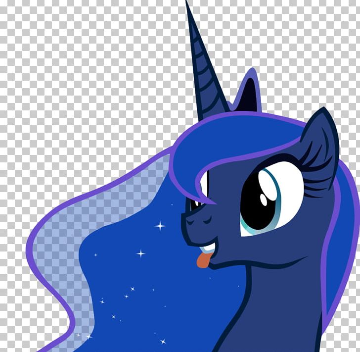 Princess Luna Whiskers Pony Desktop Moon PNG, Clipart, Blue, Carnivoran, Cartoon, Cat, Cat Like Mammal Free PNG Download