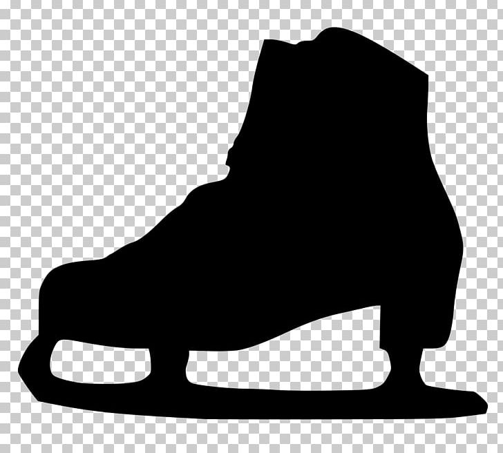 Ice Skating Roller Skating Silhouette PNG, Clipart, Animals, Black, Black And White, Clip Art, Figure Skating Free PNG Download