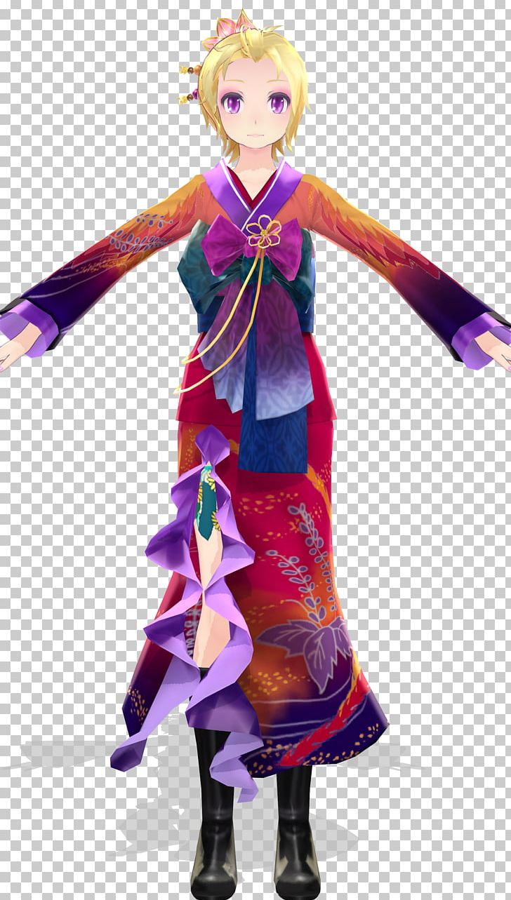 Kagamine Rin/Len Moon MikuMikuDance Hatsune Miku: Project DIVA Phoenix PNG, Clipart, Action Figure, Character, Costume, Costume Design, Deviantart Free PNG Download