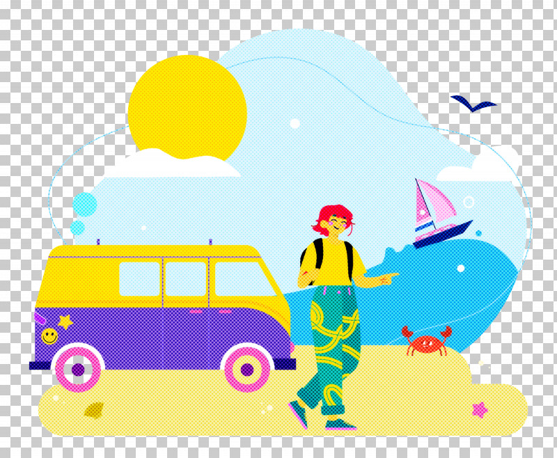 Seashore Day Vacation Travel PNG, Clipart, Cartoon, Geometry, Line, Mathematics, Meter Free PNG Download