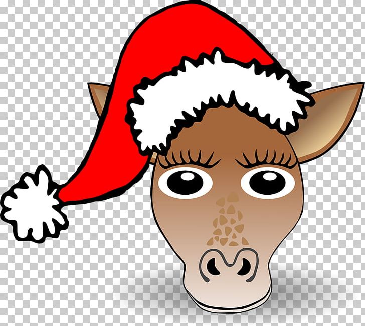 Santa Claus Reindeer Hat Christmas PNG, Clipart, Artwork, Cap, Cartoon, Christma, Christmas Free PNG Download
