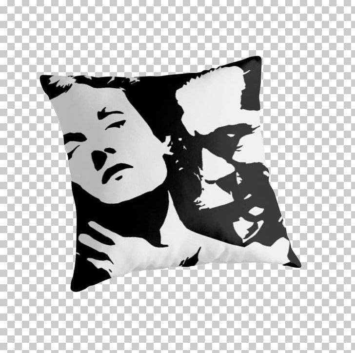 Throw Pillows Cushion White Black M PNG, Clipart, Bela Lugosi, Black, Black And White, Black M, Cushion Free PNG Download