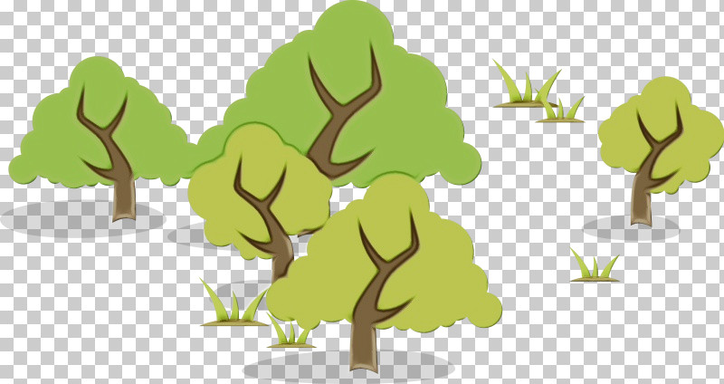 Cartoon Animation Silhouette Green Drawing PNG, Clipart, Animation, Arbor Day, Branch, Cartoon, Drawing Free PNG Download