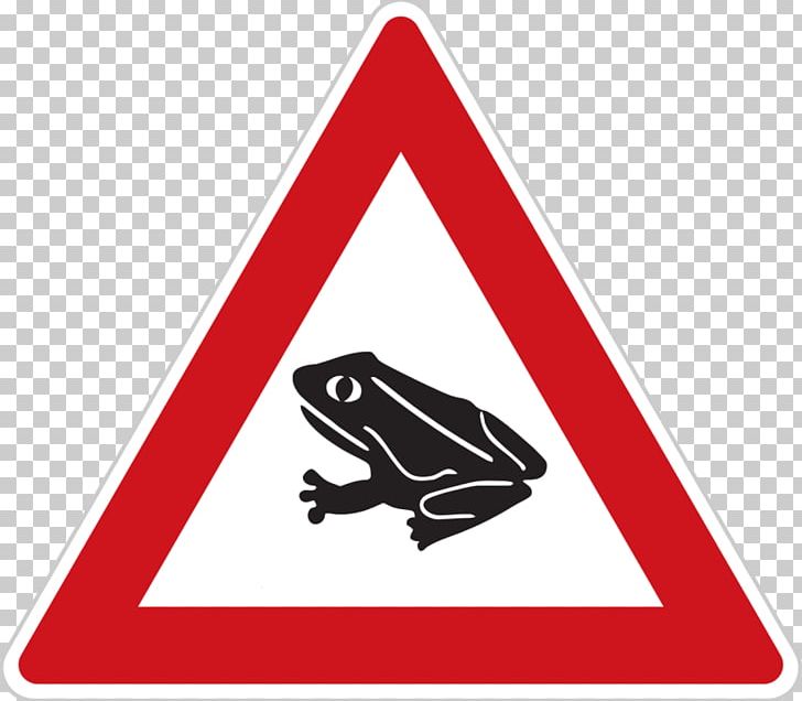 Traffic Sign Warning Sign Road PNG, Clipart, Amphibian, Amphibians, Area, Crosswind, Frog Free PNG Download