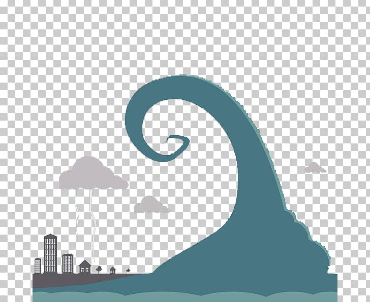 Tsunami Flat Design Illustration PNG, Clipart, Big Flood, Blue, Circle, City, Computer Wallpaper Free PNG Download