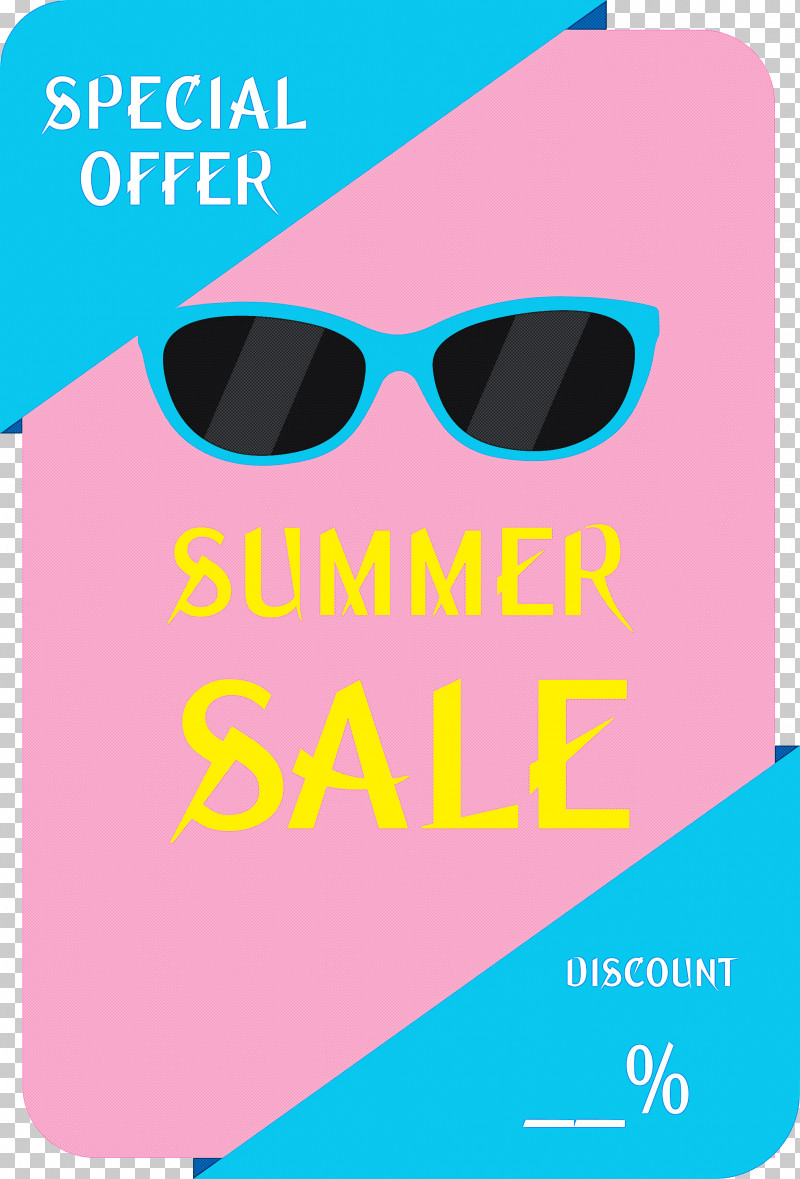 Summer Sale Summer Savings PNG, Clipart, Banner, Glasses, Line, Logo, Summer Sale Free PNG Download