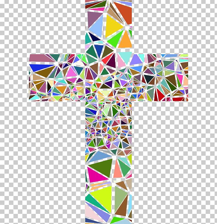 Stained Glass Window PNG, Clipart, Area, Christian Cross, Color, Cross, Crucifix Free PNG Download
