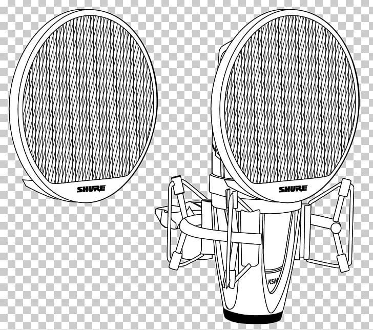 Microphone Shure KSM42 SG PNG, Clipart, Black And White, Cardioid, Circle, Condensatormicrofoon, Diaphragm Free PNG Download