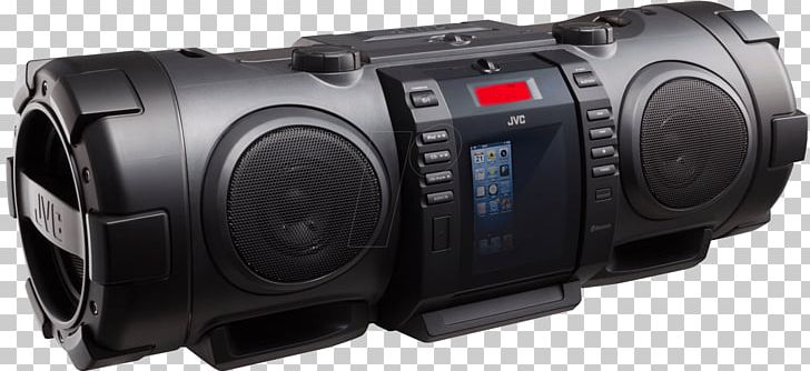 FM Boombox JVC RV-NB75BE AUX Audio Woofer CD Player PNG, Clipart, Audio, Bass, Boombox, Camera Lens, Cd Player Free PNG Download