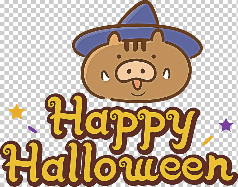 Happy Halloween PNG, Clipart, Cartoon, Happy Halloween, Logo, Meter, Snout Free PNG Download