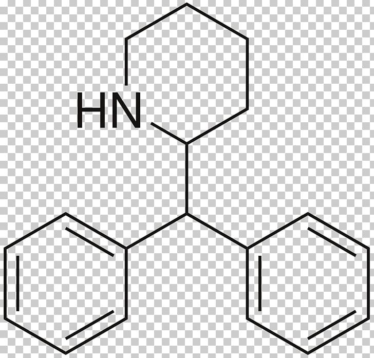 Desoxypipradrol Norepinephrine–dopamine Reuptake Inhibitor Chemical Compound Diphenylprolinol 2-Diphenylmethylpyrrolidine PNG, Clipart, Angle, Area, Black, Black And White, Chemical Compound Free PNG Download