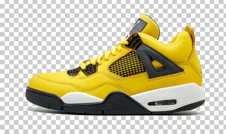 Air Jordan 4 Retro LS Lightning 2006 Mens Sneakers Size 10 Sports Shoes Nike PNG, Clipart,  Free PNG Download