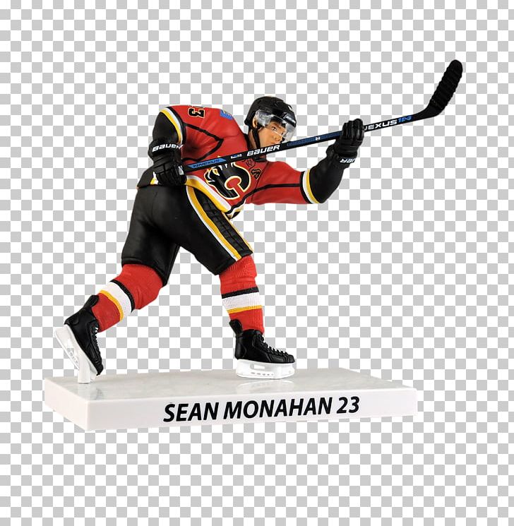 Calgary Flames National Hockey League Ice Hockey Figurine Sport PNG, Clipart, Action Figure, Baseball Equipment, Calgary Flames, Figurine, Goal Free PNG Download