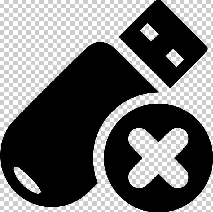 USB Flash Drives Data Storage Computer Icons PNG, Clipart, Area, Black, Black And White, Block, Computer Free PNG Download