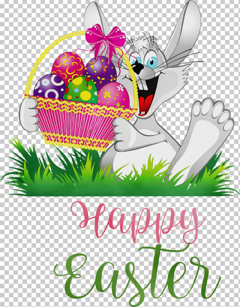 Easter Bunny PNG, Clipart, Cartoon, Cute Easter, Easter Bunny, Editing, Flower Free PNG Download