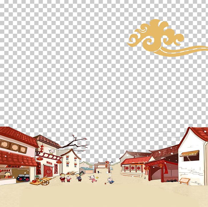 New Street PNG, Clipart, China, Chinese New Year, Cloud, Clouds, Dianping Free PNG Download