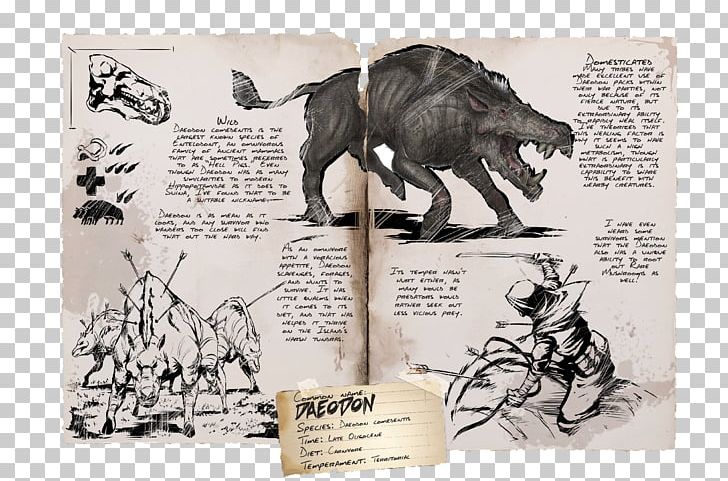 ARK: Survival Evolved Daeodon Pegomastax Yutyrannus Dinosaur PNG, Clipart, Advertising, Ark Survival Evolved, Brand, Daeodon, Dinosaur Free PNG Download