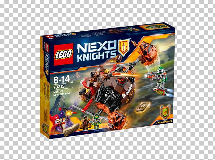 Amazon.com LEGO 70313 NEXO KNIGHTS Moltor's Lava Smasher LEGO Friends Lego Creator PNG, Clipart,  Free PNG Download