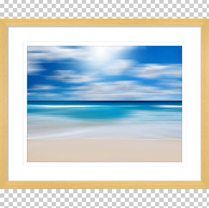 Painting Frames Rectangle Sky Plc PNG, Clipart, Artwork, Blue, Calm, Cloud, Daytime Free PNG Download