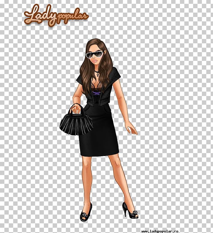 Lady Popular Woman Game Art PNG, Clipart, Art, Black, Clothing, Cocktail Dress, Costume Free PNG Download