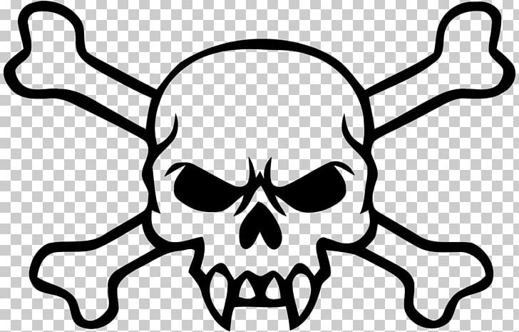 Skull And Crossbones Vampire Fang Drawing PNG, Clipart, Artwork, Black, Black And White, Bone, Color Free PNG Download