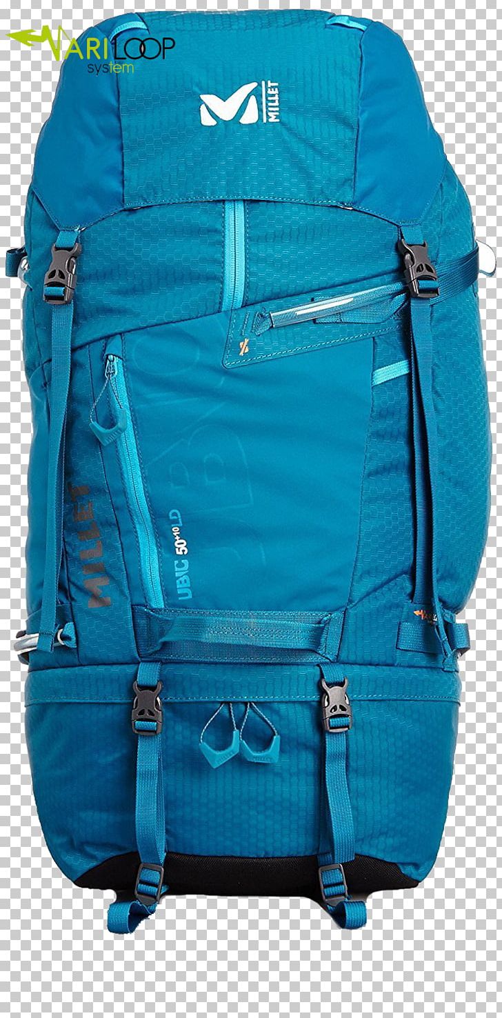 Backpack Millet Mountaineering Handbag PNG, Clipart, Aqua, Azure, Backpacking, Bag, Baggage Free PNG Download