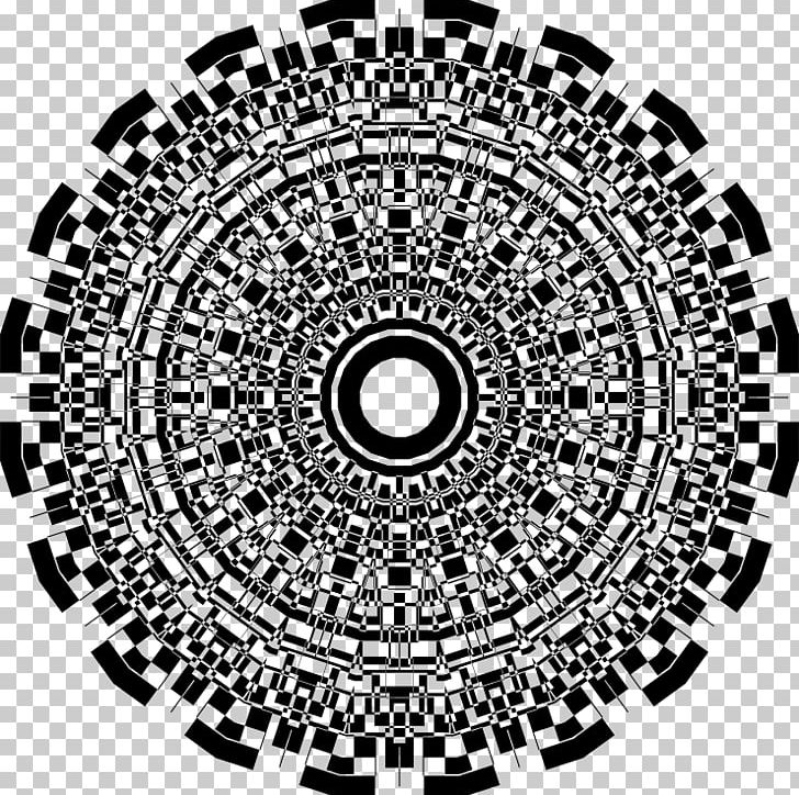Black And White Mandala Abstract Art PNG, Clipart, Abstract Art, Art, Black And White, Circle, Mandala Free PNG Download