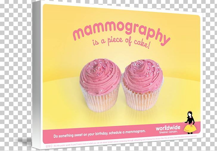 Buttercream Cupcake Gallery Wrap Baking Canvas PNG, Clipart, Art, Baking, Breast, Breast Cancer, Buttercream Free PNG Download